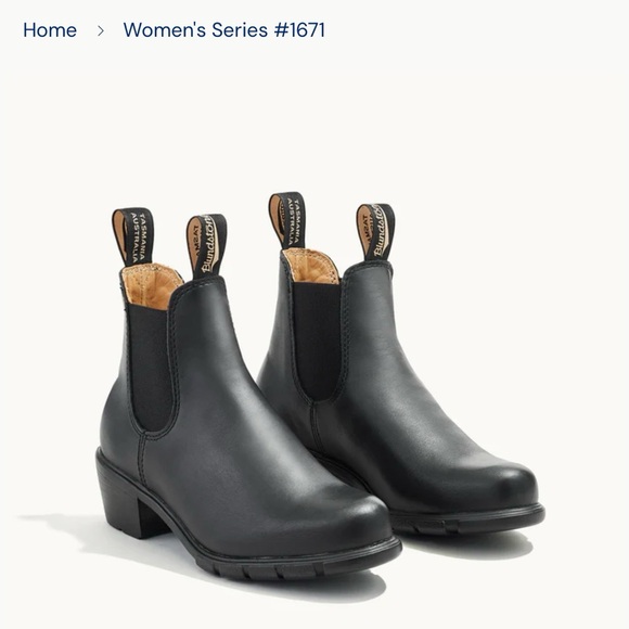 Blundstone Black Chelsea Ankle Boots - Picture 2 of 6